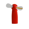 LED Message Hand Fan Red